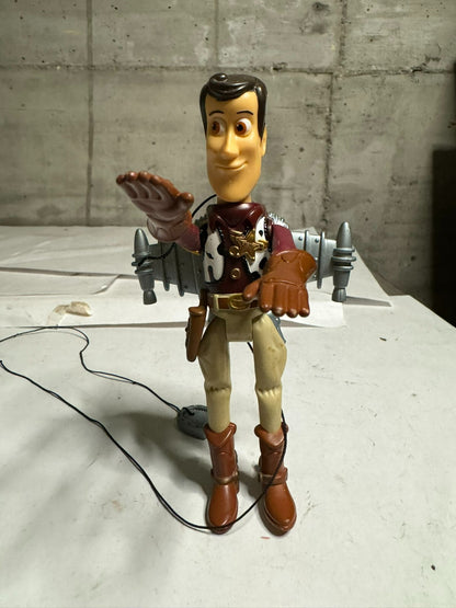 Flying Toy Story Woody With Jet Pack