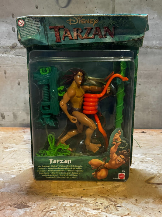 VARIANT TARZAN Vine Jammin' Snake Action Figure Disney Toys Movie Mattel NEW B4
