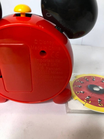 TOPOLINO GADGET TOPO SVEGLIA LIBRETTO  GRANAROLO PUBBLICITARIO VINTAGE
