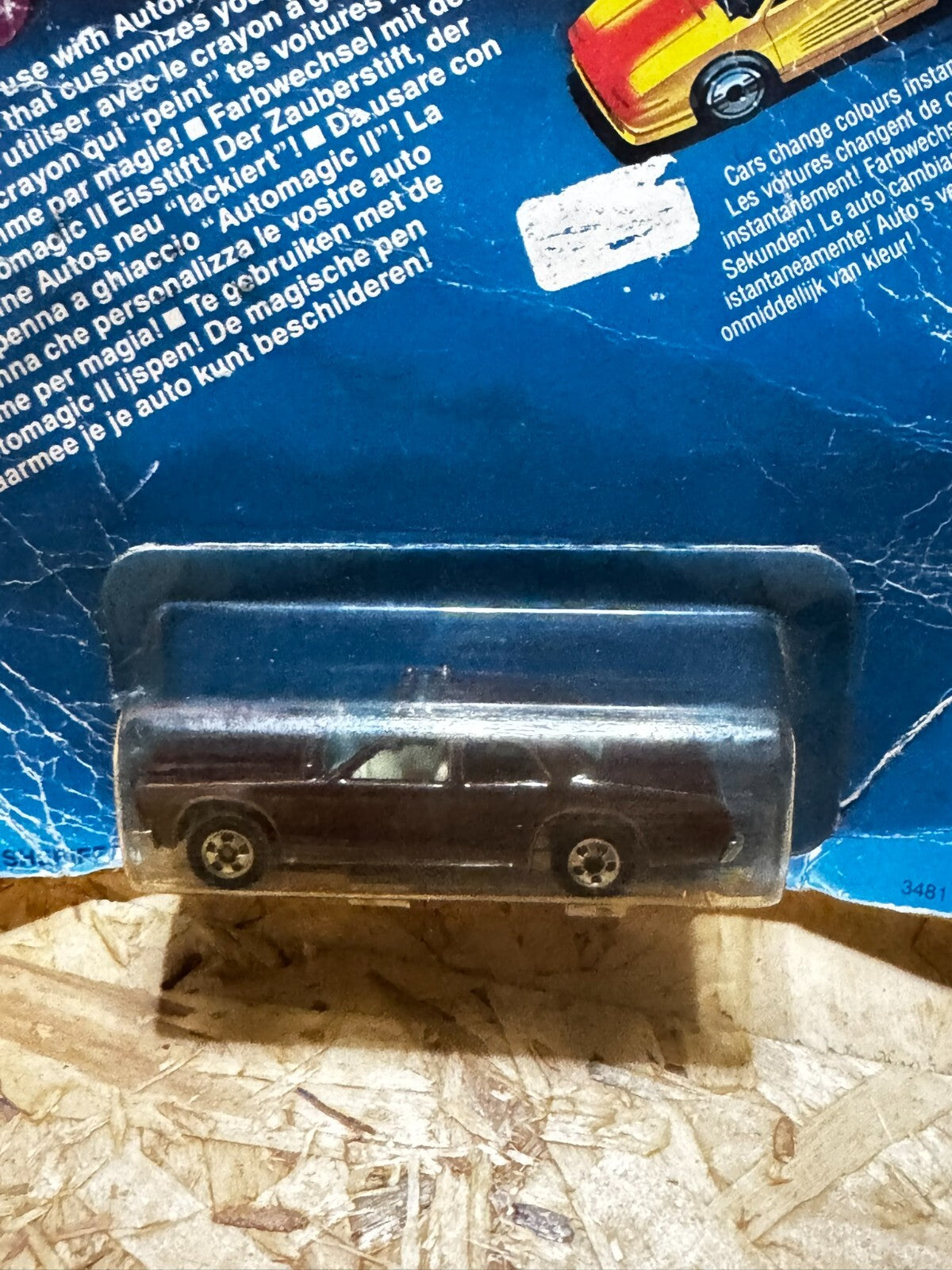 HOTWHEELS 1/64 AUTOMAGIC II MATTEL 1989 item 481