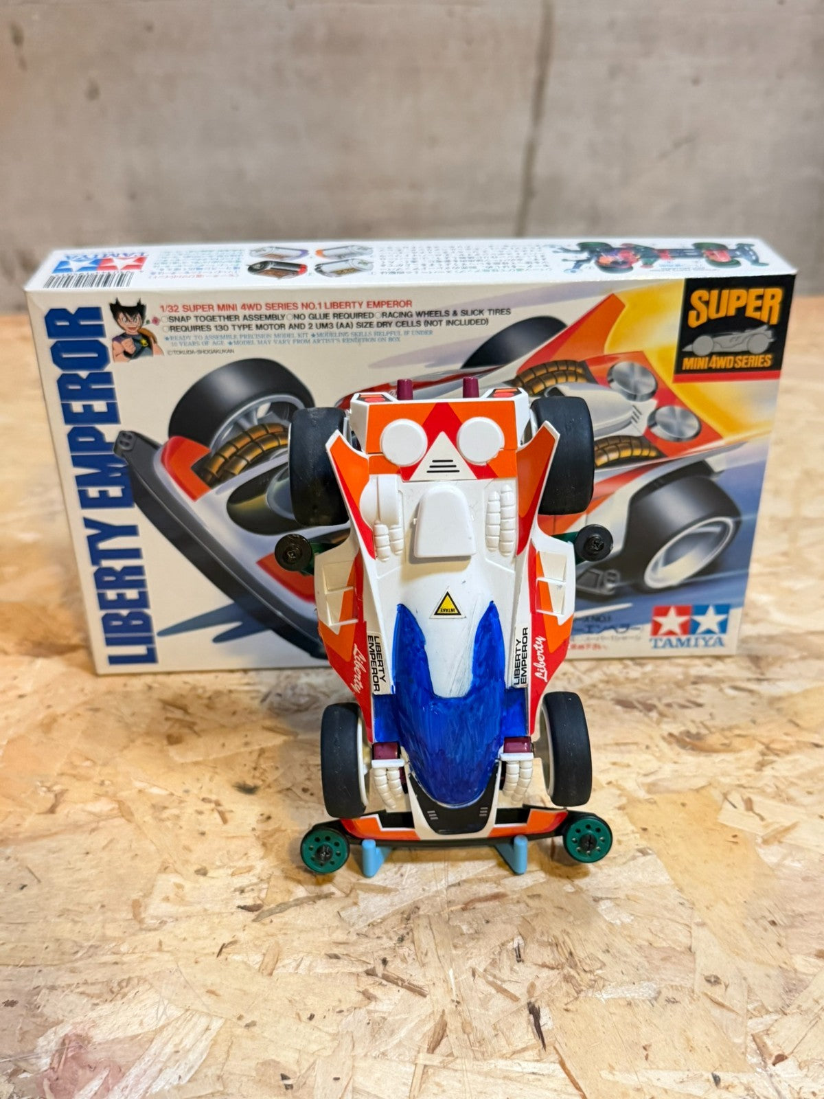 Telaio Tamiya Mini 4Wd Liberty Emperor Super 1