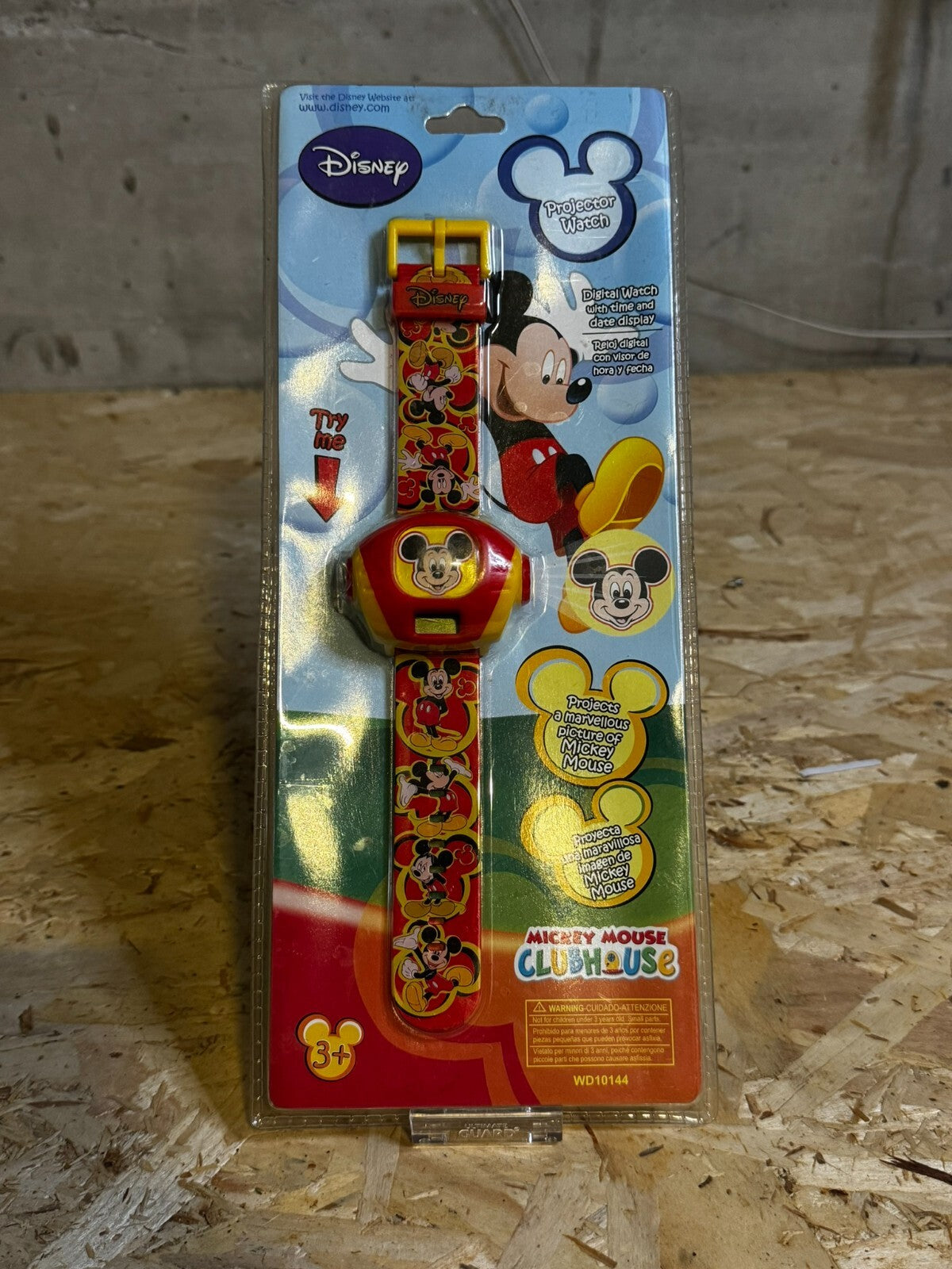 DISNEY MICKEY CLUB HOUSE PROJECTOR DIGITAL WATCH TOPOLINO  mickey MOUSE