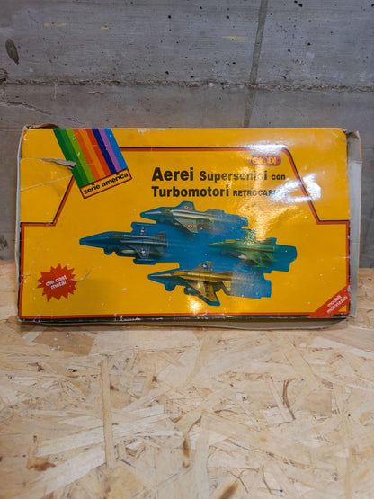 Aerei supersonici con turbomotori retroricarica Gioidi die cast metal