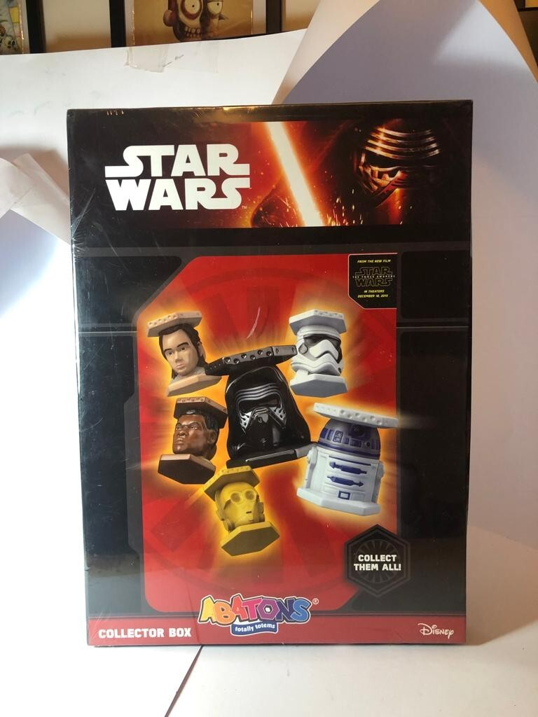 Star Wars Abatons Panini Collector Box + Figure Varie 