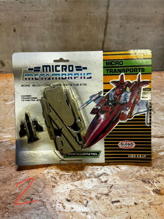 Micro metamorphs Transformers Micro Trasports sport car patrol globo nuovo