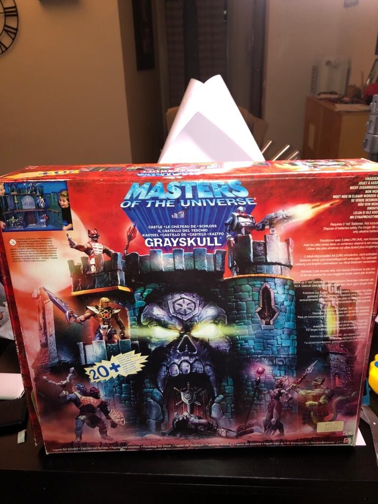 MOTU 200X CASTELLO GRAYSKULL MATTEL 2003 MASTERS OF THE UNIVERSE FACTORY SEALED