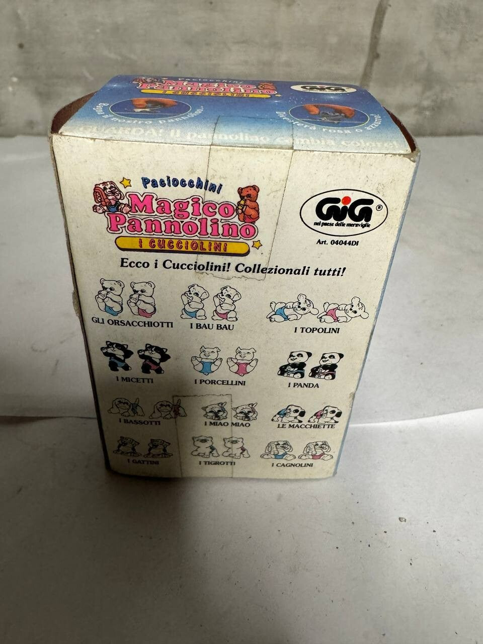 PACIOCCHINI MAGICO PANNOLINO MAGIC DIAPER BABIES PETS GALOOB LGT PANDA CUBI 1991