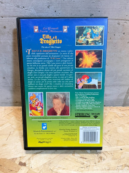 TILLY E IL DRAGHETTO  - VHS - VIDEO CASSETTA ITA