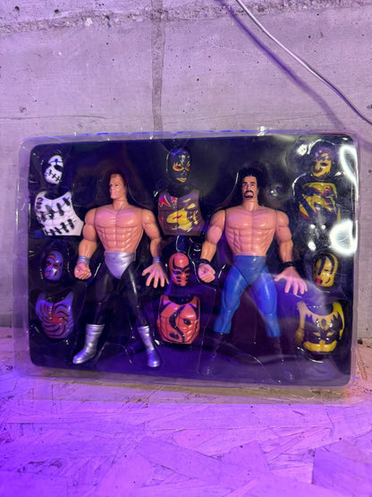 Knockoff Wrestling Action Figure Moveable Arms And Legs Snap On Multi Character
