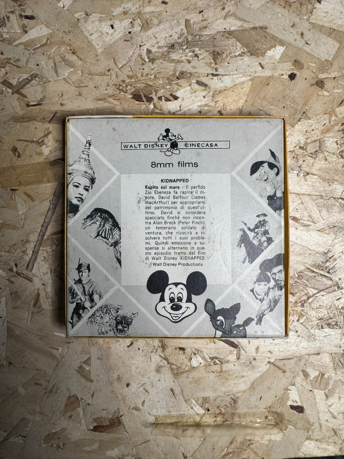 RAPITO SUL MARE - 8 MM FILMS WALT DISNEY CINECASA *RARA*