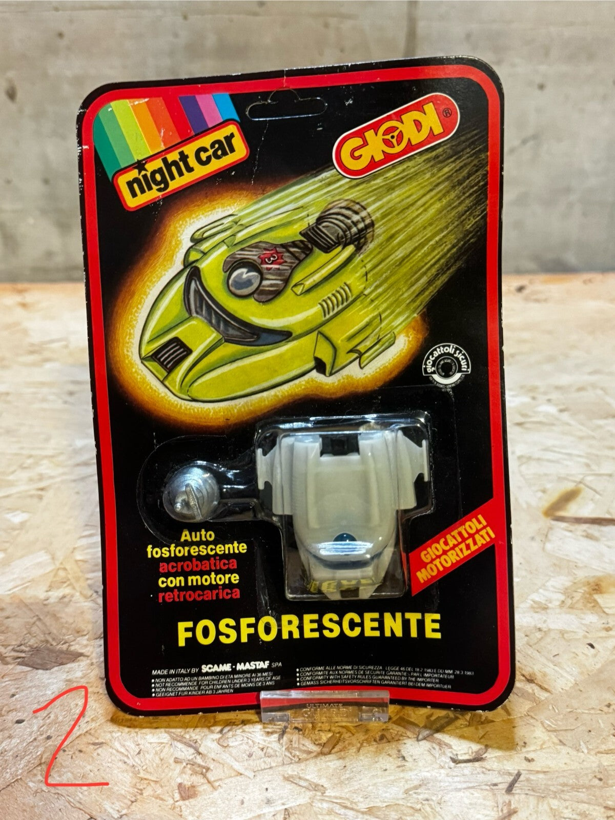 Night car Giodi Auto Fosforescente giocattoli motorizzati