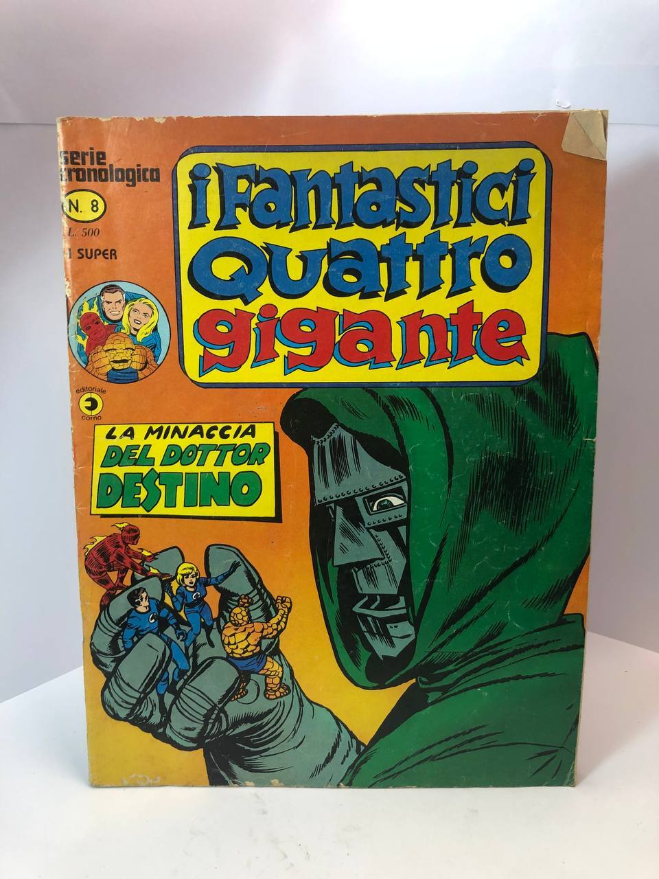 I fantastici quattro gigante ed. Corno lotto sette fumetti