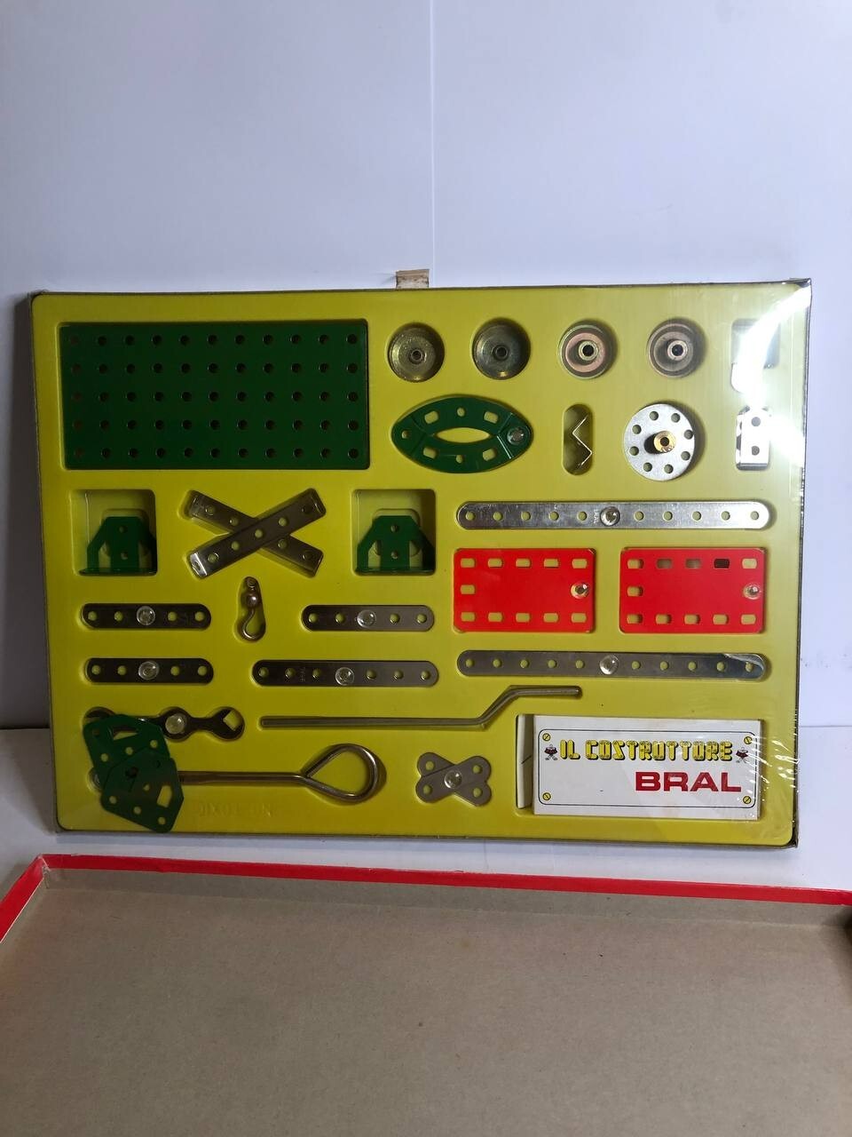 VINTAGE 70s# BRAL SET IL COSTRUTTORE MECCANICO 2#NUOVO SIGILLATO [15]