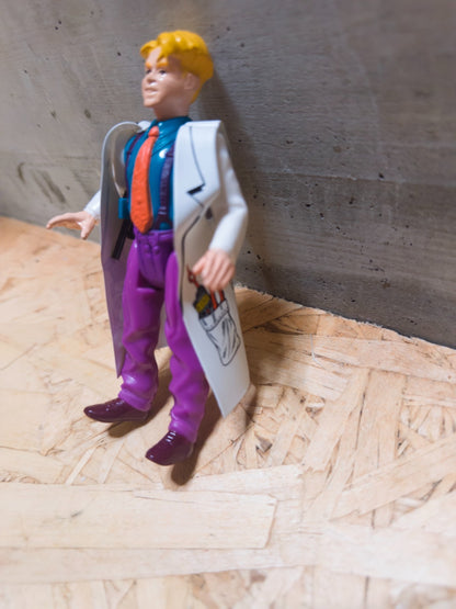 James Bond Jr IQ with Glove Missile Action Figure Vintage Hasbro 1991