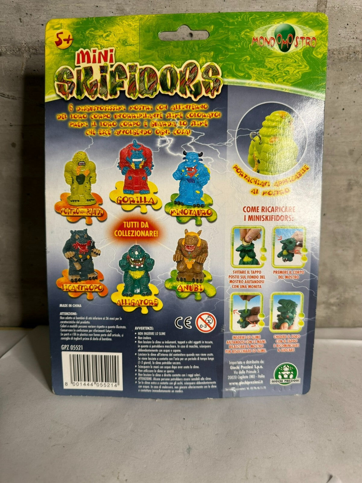 Mini Skifidors Mondo Mutante Minotauro Giochi Preziosi