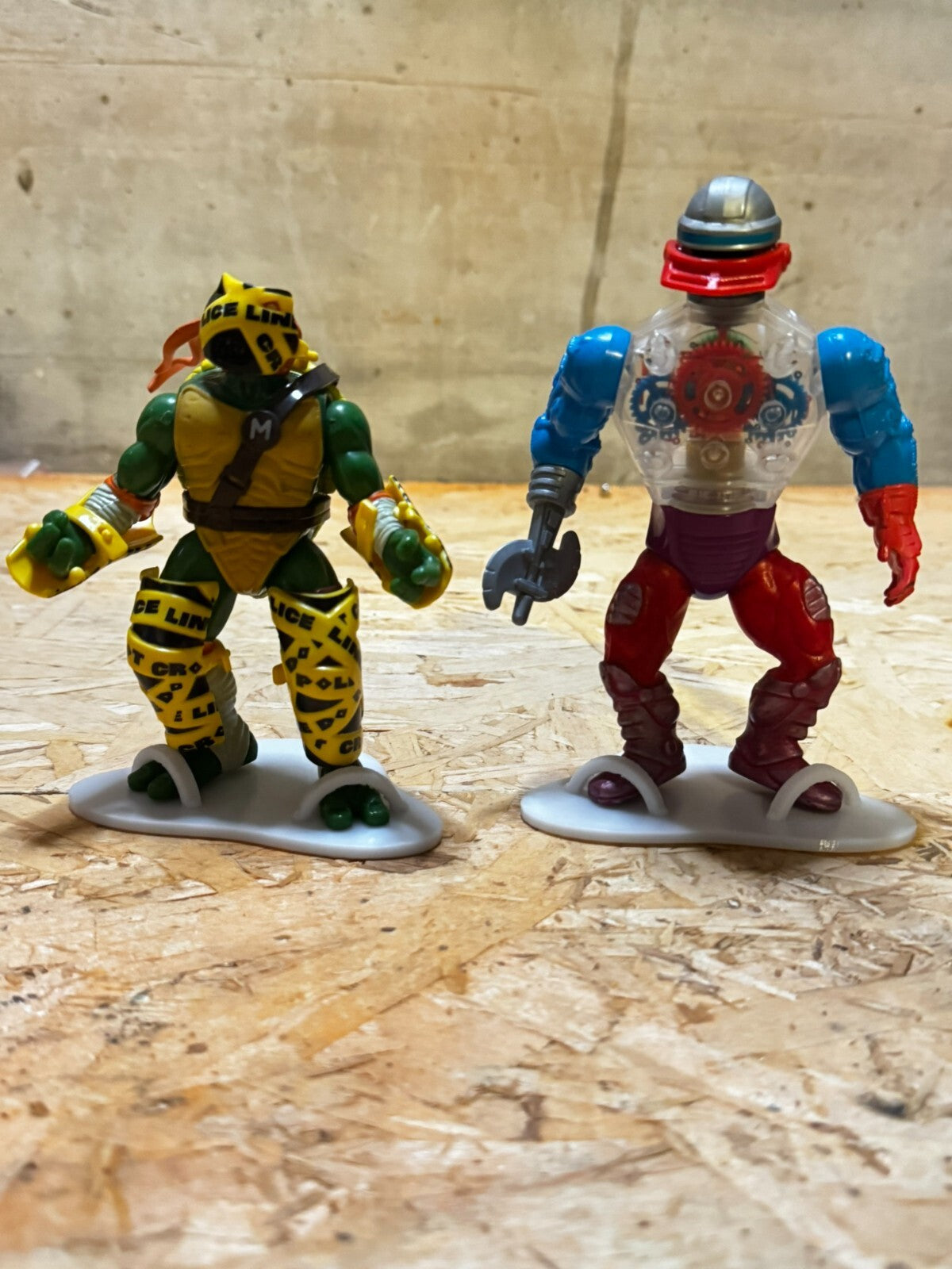 x2 Stand base per action figure Motu\tmnt e tante altre action figure