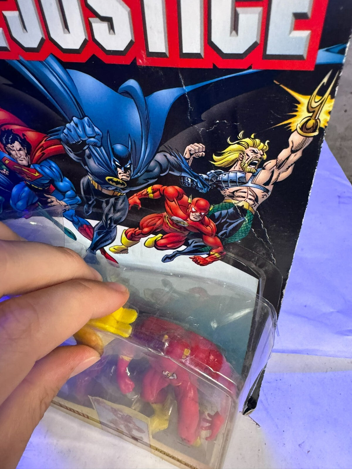 Total Justice The Flash with Velocity Power Suit Action Figure #63801 NRFP 1996