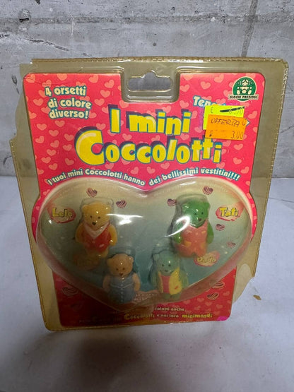 I mini coccolotti 4 orsetti di colore diverso