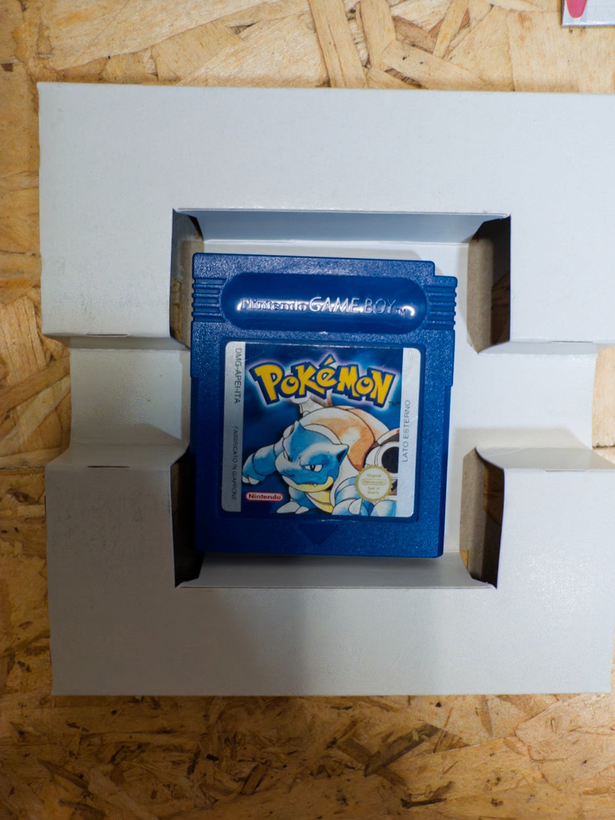 Pokemon Versione Blu Nintendo Gameboy ITA Italiano NON COMPLETO