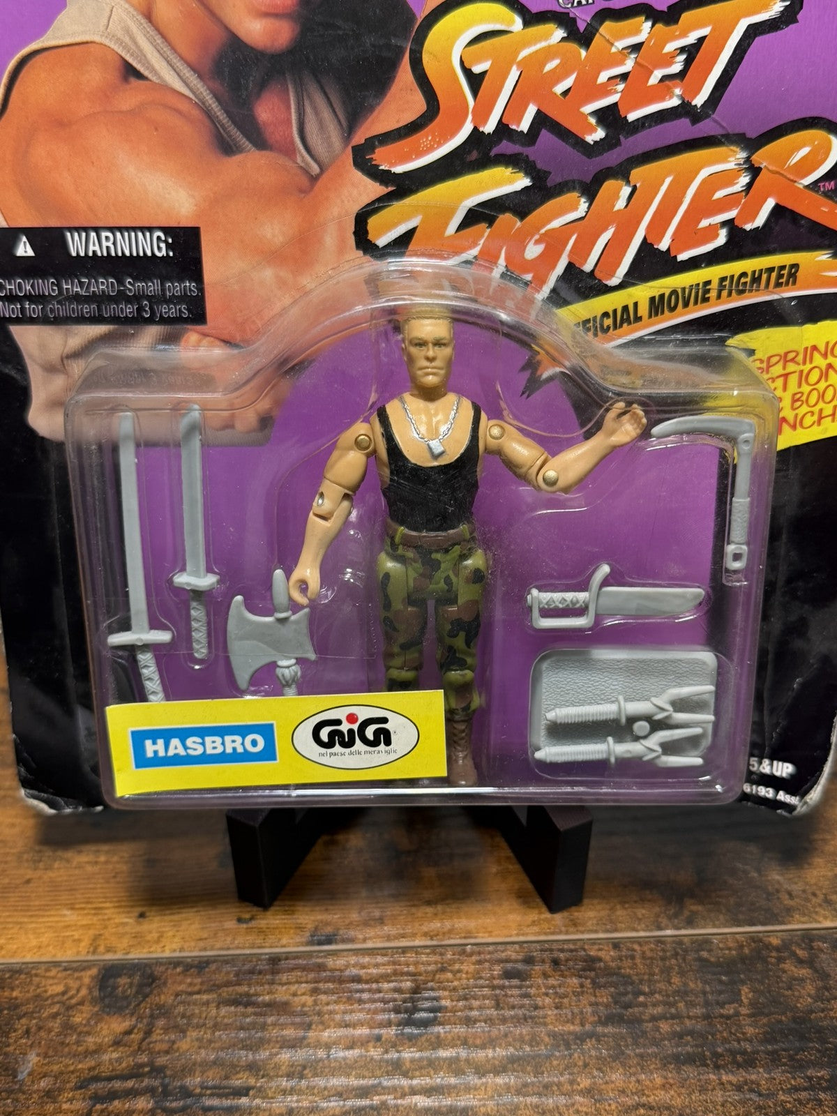 Street Fighter Guile Sonic Boom 1994