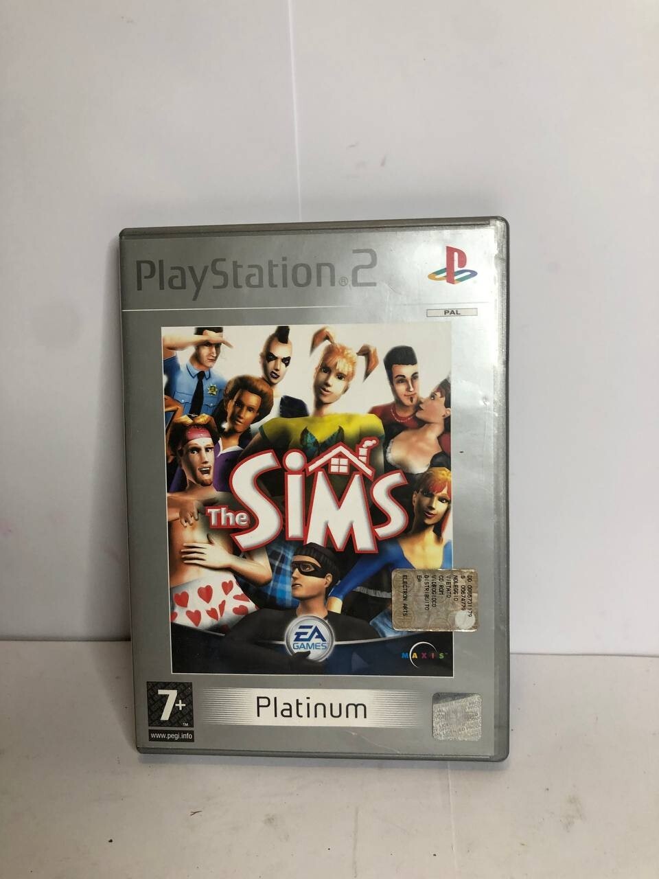 THE SIMS  (PLATINUM) - PLAYSTATION 2 (PS2) - PAL ITA COMPLETO