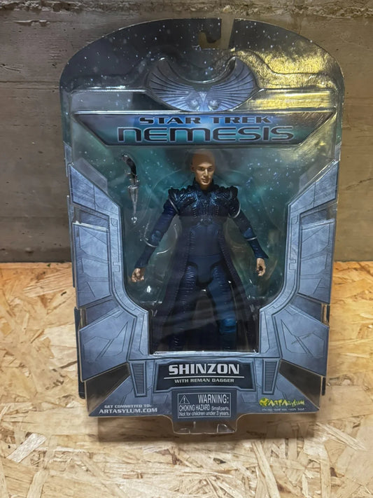 2002 Star Trek Nemesis Shinzon Action Figure, Art Asylum NIB