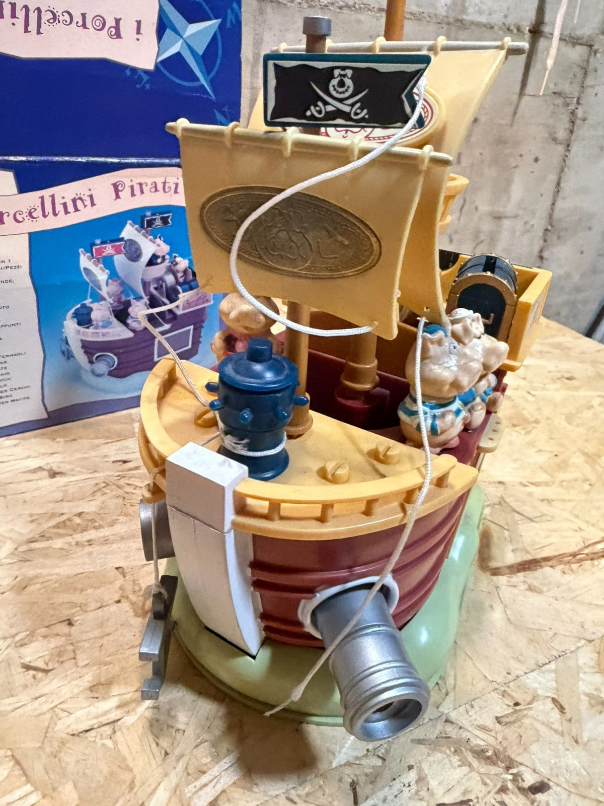 I porcellini pirata set da scrivania Incompleto