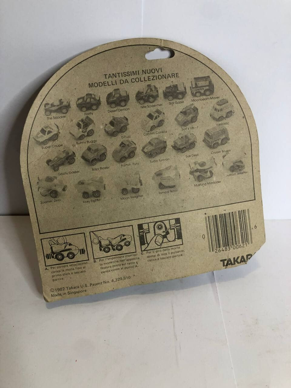 TAKARA PENNY PLANES Penny Racers - Giro della Morte - 621 Sigillato MISB MOC NEW