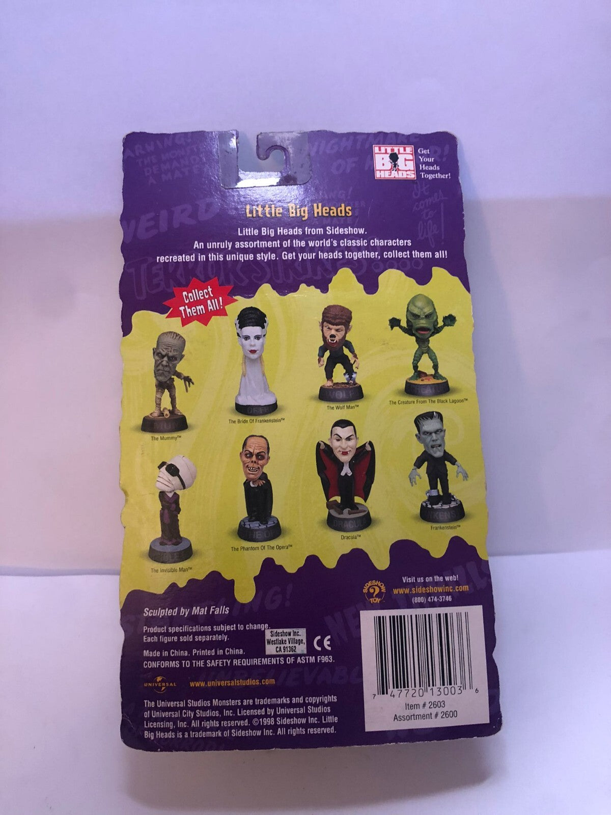 Universal Monsters The Mummy Little Big Head
