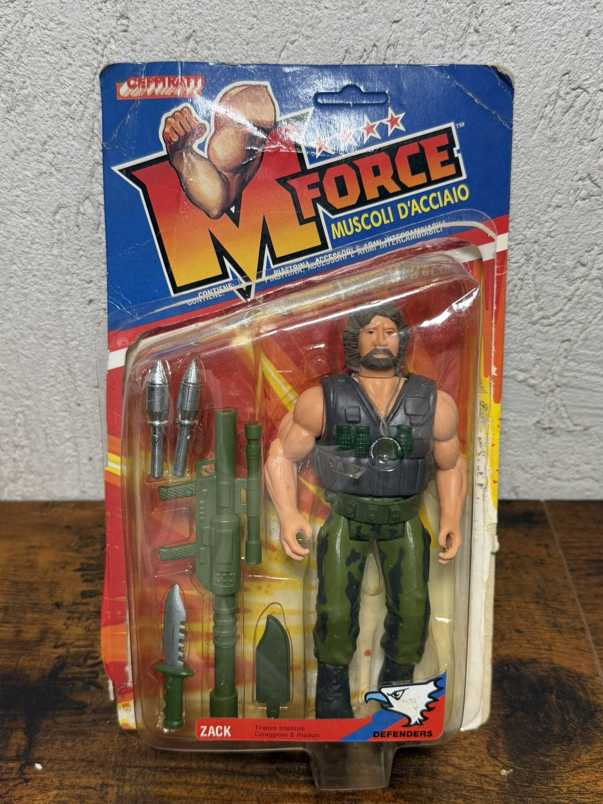 M Force Military Muscle Zack 1986