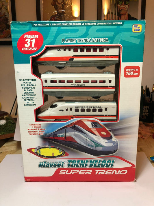 Playset Treni veloci 160 cm  SUPER TRENO