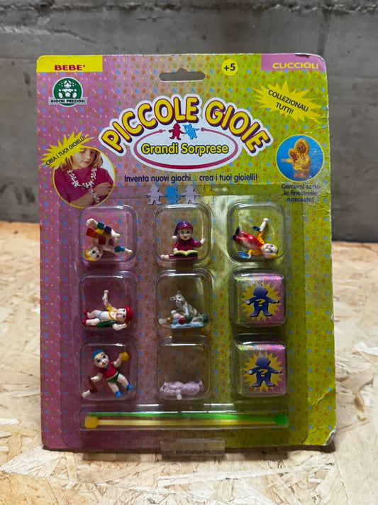 PICCOLE GIOIE GRANDI SORPRESE GIOCHI PREZIOSI VINTAGE NEW!!set6