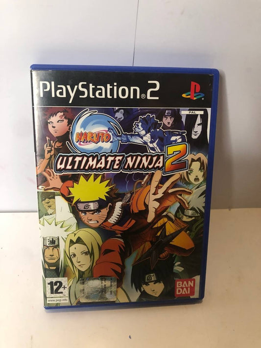 PS2 PLAYSTATION NARUTO ULTIMATE NINJA 2 Italiano Completo con Libretto	D03702