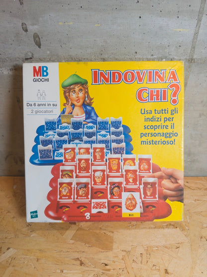 INDOVINA CHI? gioco da tavolo vintage (mb)