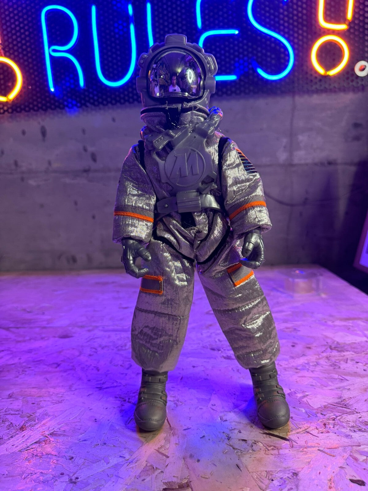 Vintage Action Man 1999 Mission 2000 Millennium space astronauta