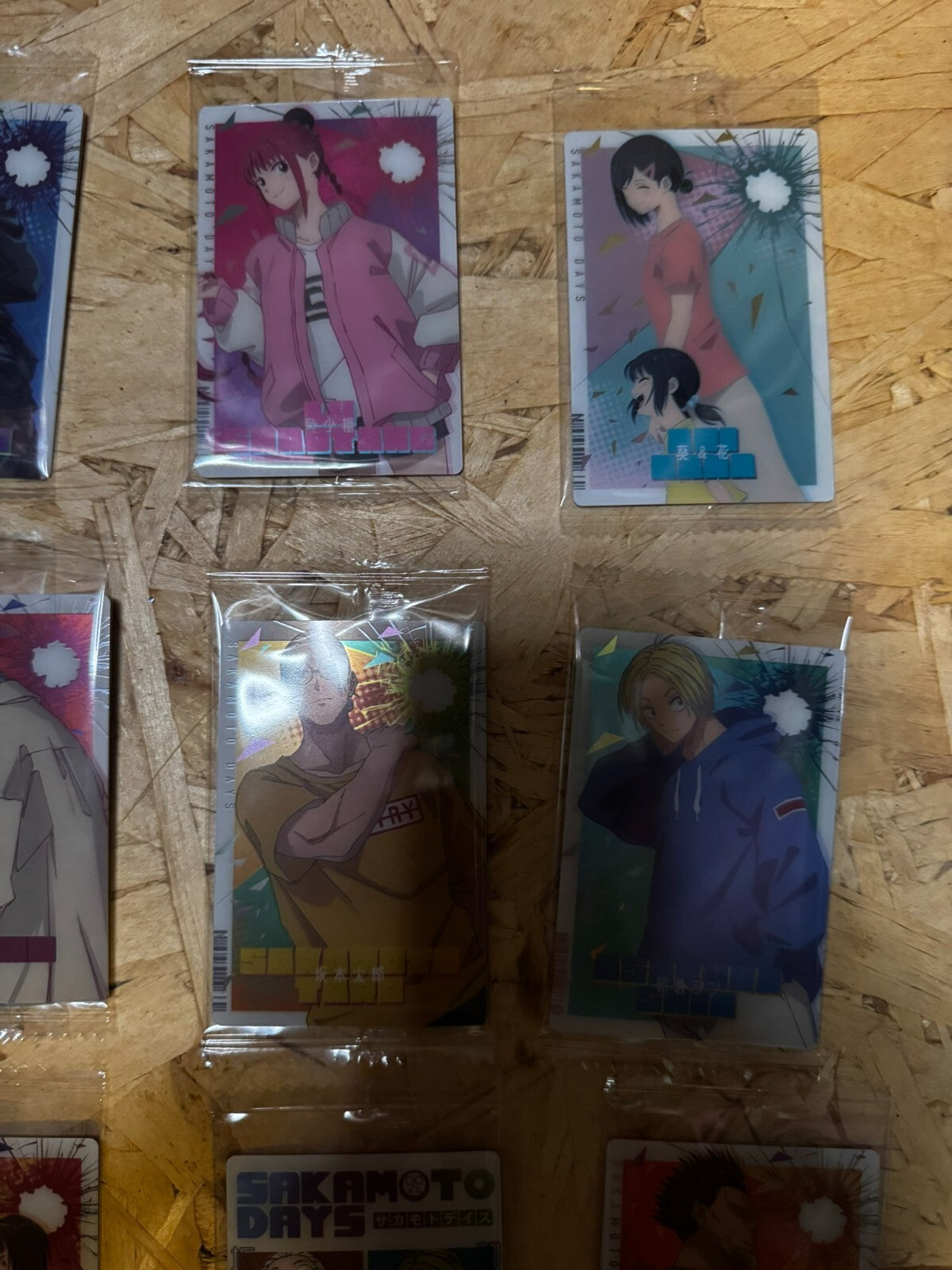 set SAKAMOTO DAYS senza wafer 2024 non completa