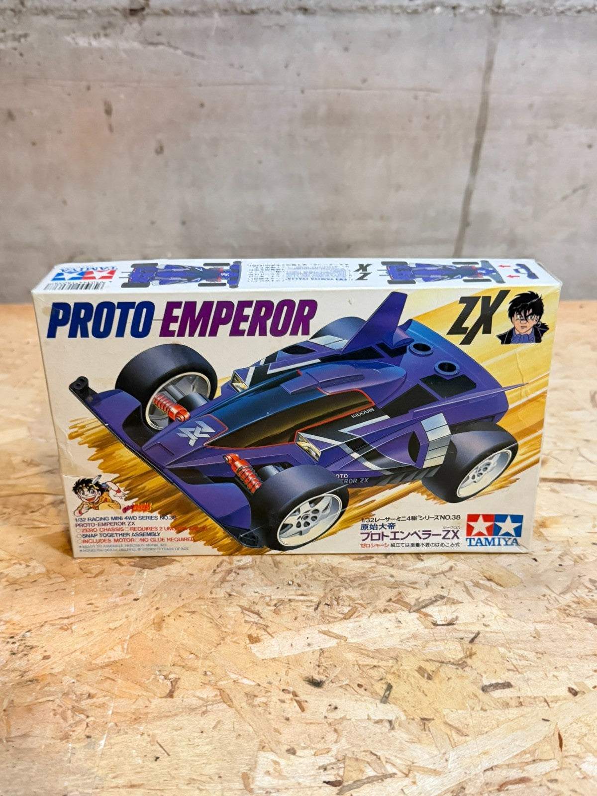 Mini 4wd serie Tamiya Proto Emperor 1/32 vintage anni 90