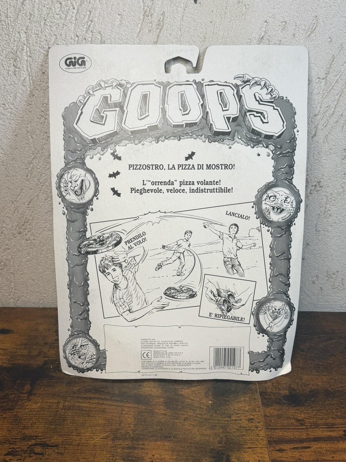 Goops frisbee lupo mannaro GIG 1989 - foto 2