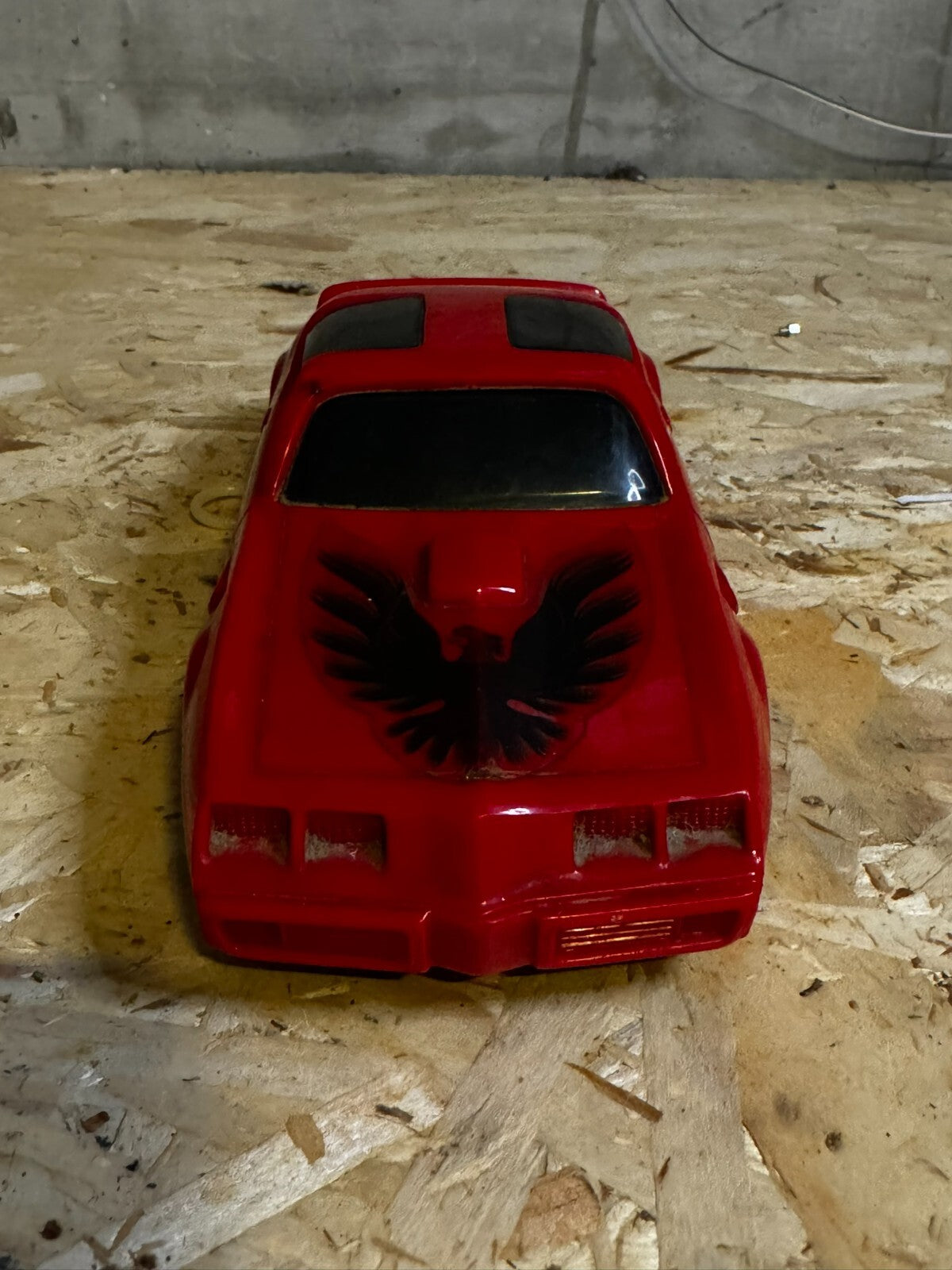Mattel Pontiac Trans AM 1979 Firebird Programmabile Pull String Giocattolo Auto