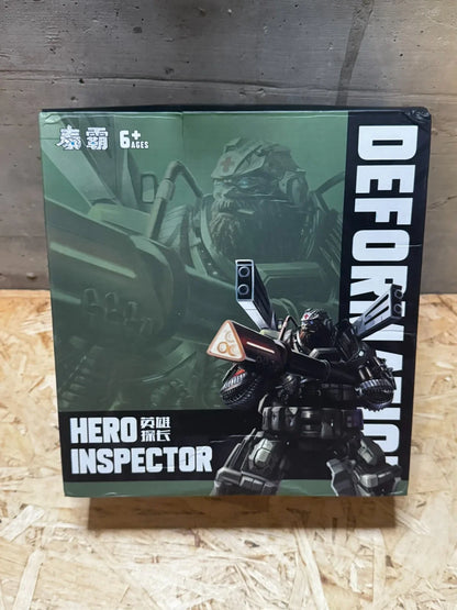 BMB YS06 H6001-6 Hound Film 18cm 7in Green Action Figure Robot Hero Inspector