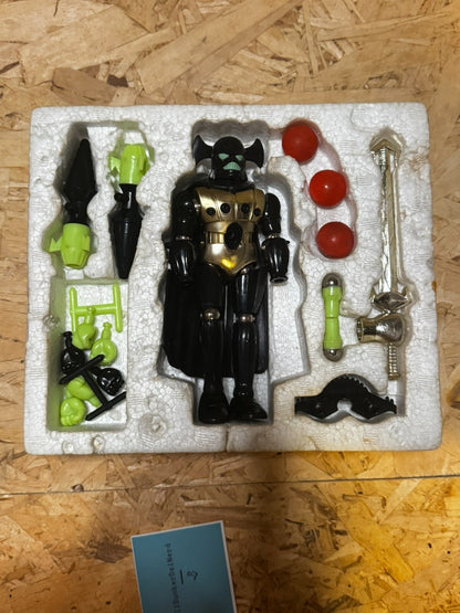 Action figure Vintage Micronauti EMPEROR Mego scatola rotta