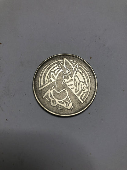 Pokémon Moneta Coin LUGIA - Nintendo 2000 - Gettone Metallo Metal