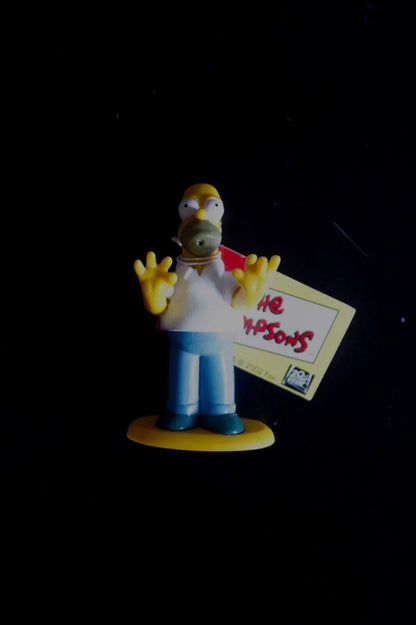 VINTAGE Fox 1997, 1999 Simpson Figure 7 cm Nuovi