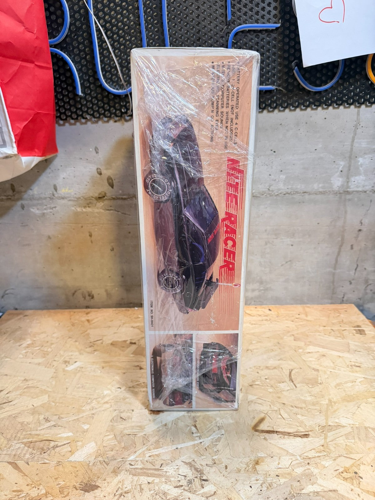 1:8 1/8 VINTAGE KNIGHT RIDER SUPER NITE RACER KNIGHT KITT K/O - 80S BATTERY OP