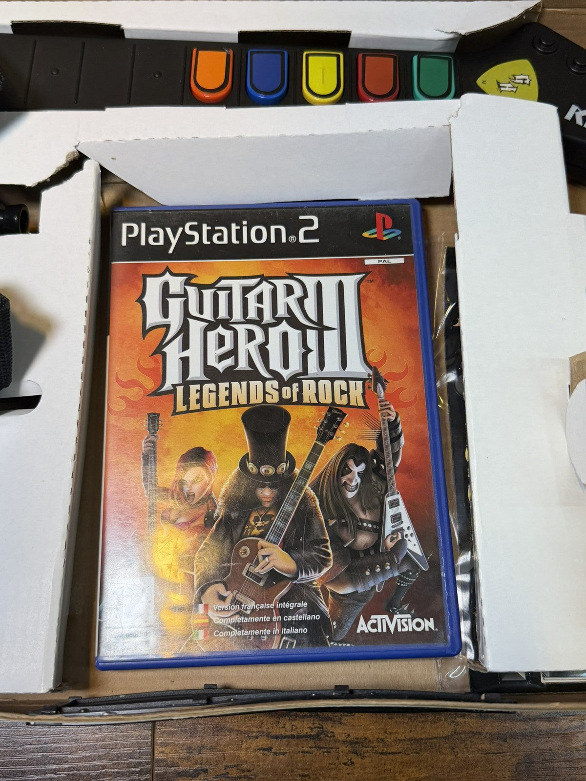 Guitar Hero III bundle PS2 completo