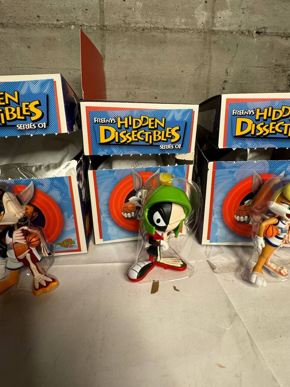 Box 6 Hidden dissectibles Space Jam 25th anniversary Serie 01