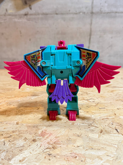 ROBO TRON 1992 Transformers knock off bootleg toy vintage CIAN PURPLE RED colors