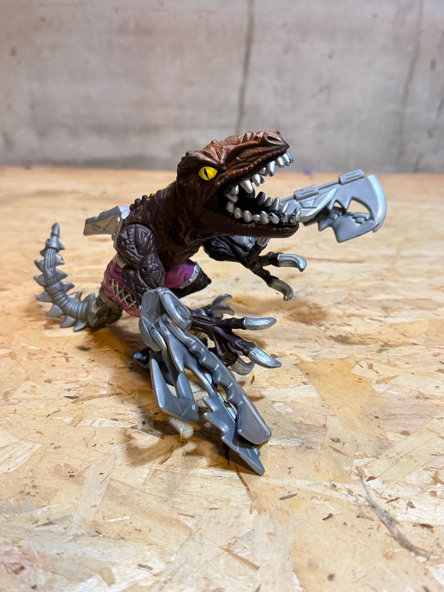 Extreme Dinosaurs Evil Haxx Veloceraptor Raptor action figure Mattel 1996