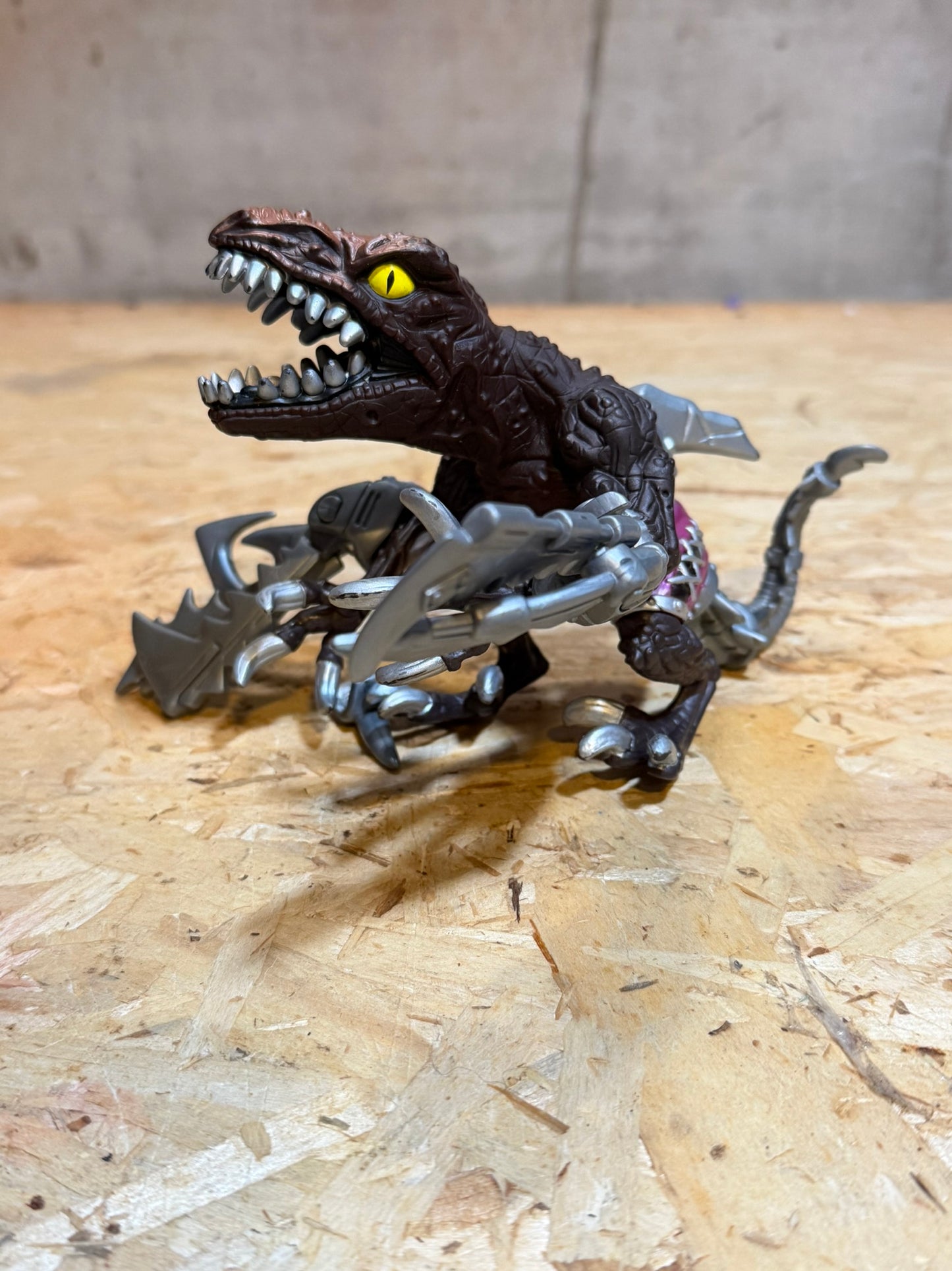 Extreme Dinosaurs Evil Haxx Veloceraptor Raptor action figure Mattel 1996