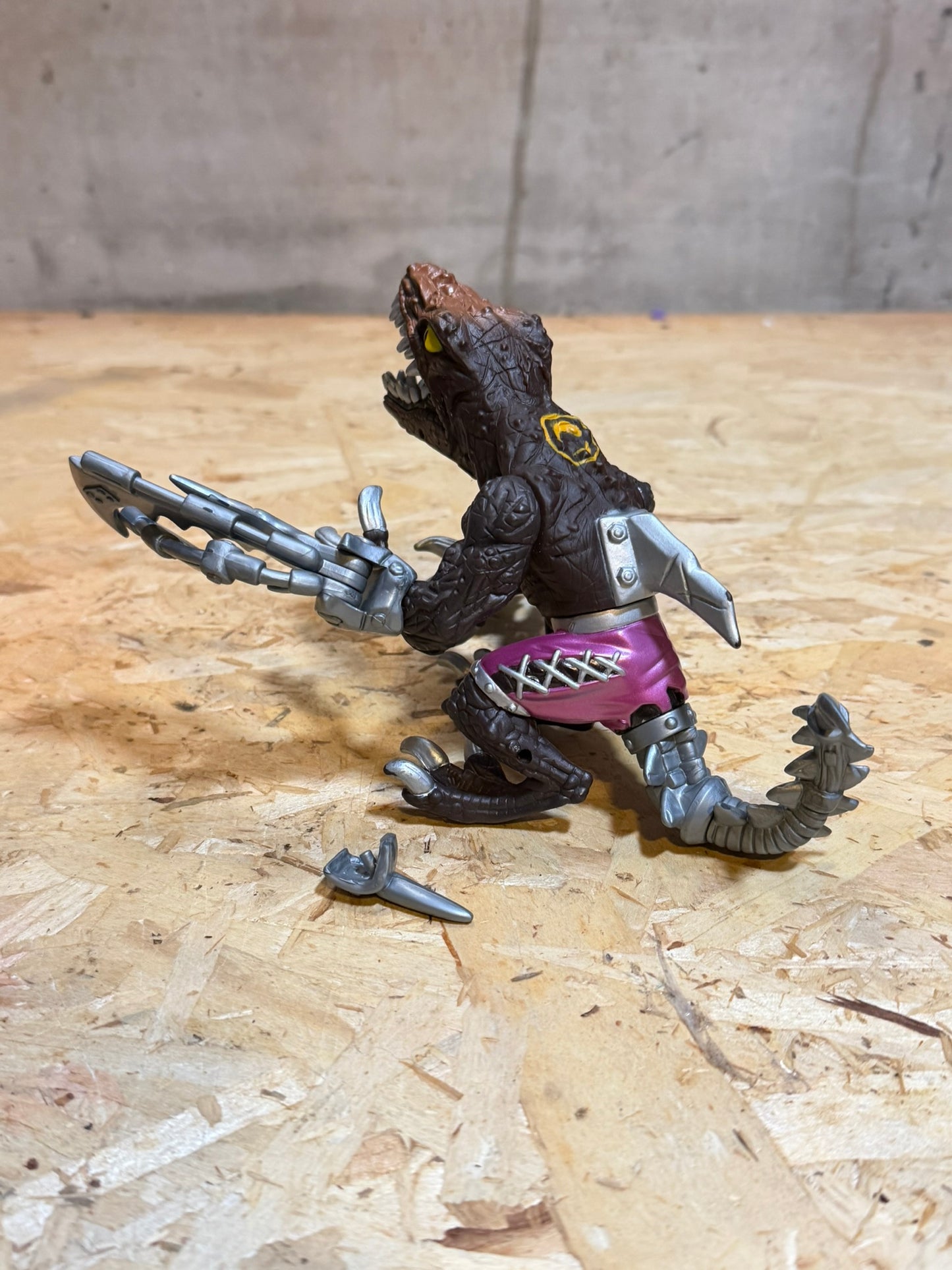 Extreme Dinosaurs Evil Haxx Veloceraptor Raptor action figure Mattel 1996